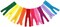 #3 YKK Skirt & Dress Zipper Assortment - Mix of Hot Seasonal Colors for Clothes, Crafts & Sewing Projects - Choose Your Length - Made in The United States (12 Zippers Per Pack) (5" Inches)